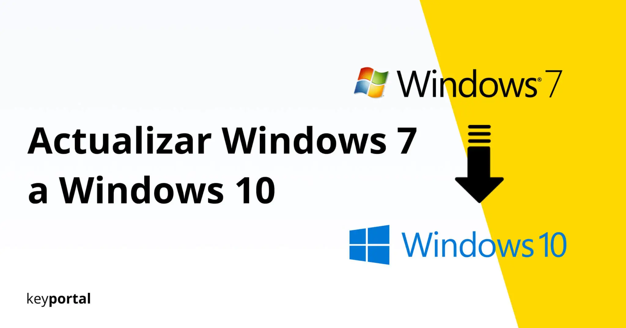Actualizar Windows 7 A Windows 10 ¡guía Paso A Paso Keyportales 6671